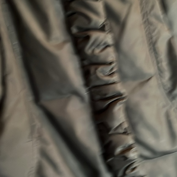 ❤️Tahari winter down puffer jacket women’s black statement collar - Picture 16 of 16